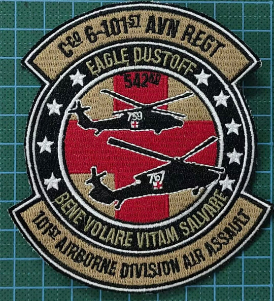 Eagle Dustoff Memorial Patch